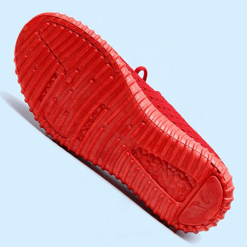 Summer Mesh Shoes Ladies Fly Woven Mesh Shoes Breathable Leisure Sports Low-top Non-slip Running Shoes