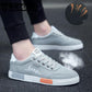 Men Casual Shoes Fashion Sneakers Leather Footwear Soft Rubber Men Flats Shoes Mens Shoes Flat