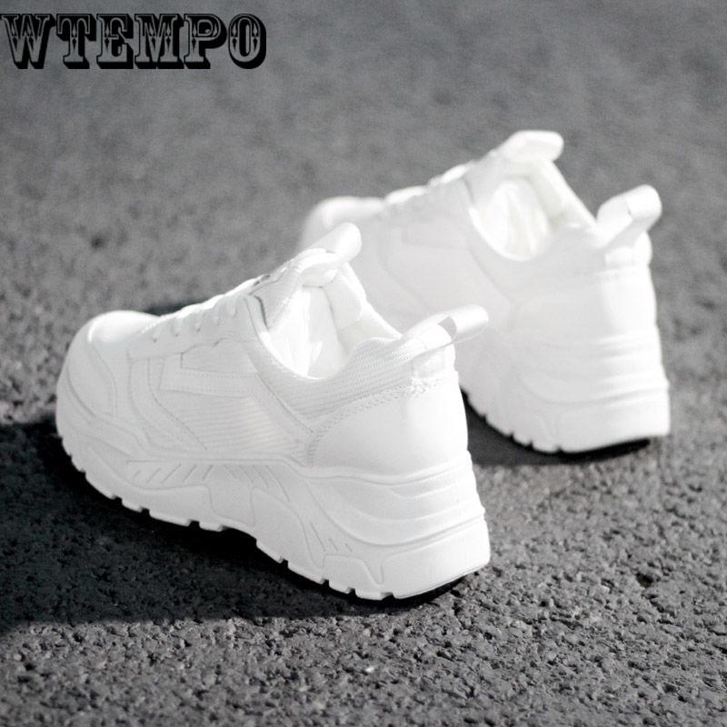Shoes Woman High Platform Sneakers Female Shoes White Sneakers Breathable