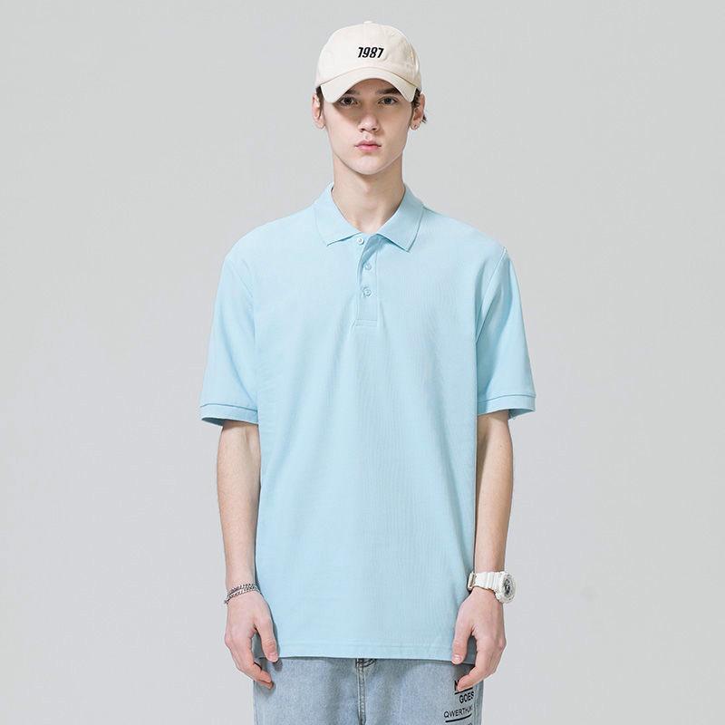 Summer  Shirt Men's Thin Section Young and Middle-aged Casual Fashion Trend Short-sleeved T-shirt