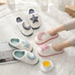 Cotton Slippers for Men and Women In Autumn and Winter Couples Indoor Non-slip Thick-soled Warm Half-heeled Slippers
