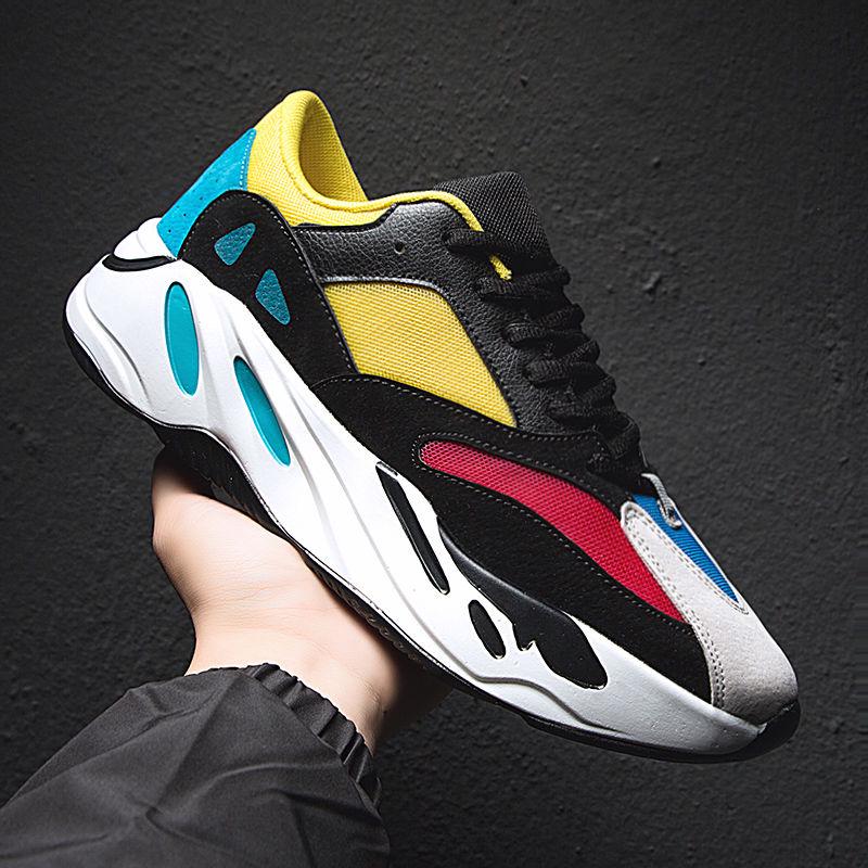 Thick Bottom 700 Sports Shoes Male Kanye Summer Shoes Men Korean Version of The Trend of Wild Students Casual Running Shoes