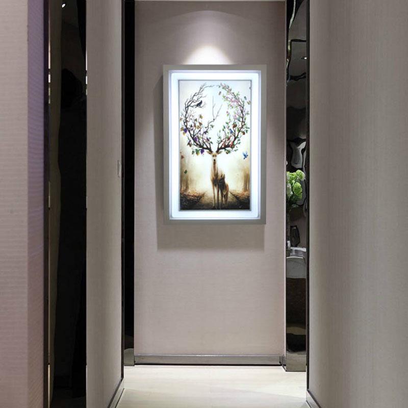 LED Wall lamp modern painting wall lamp living room bedroom corridor aisle painting lamp decoration