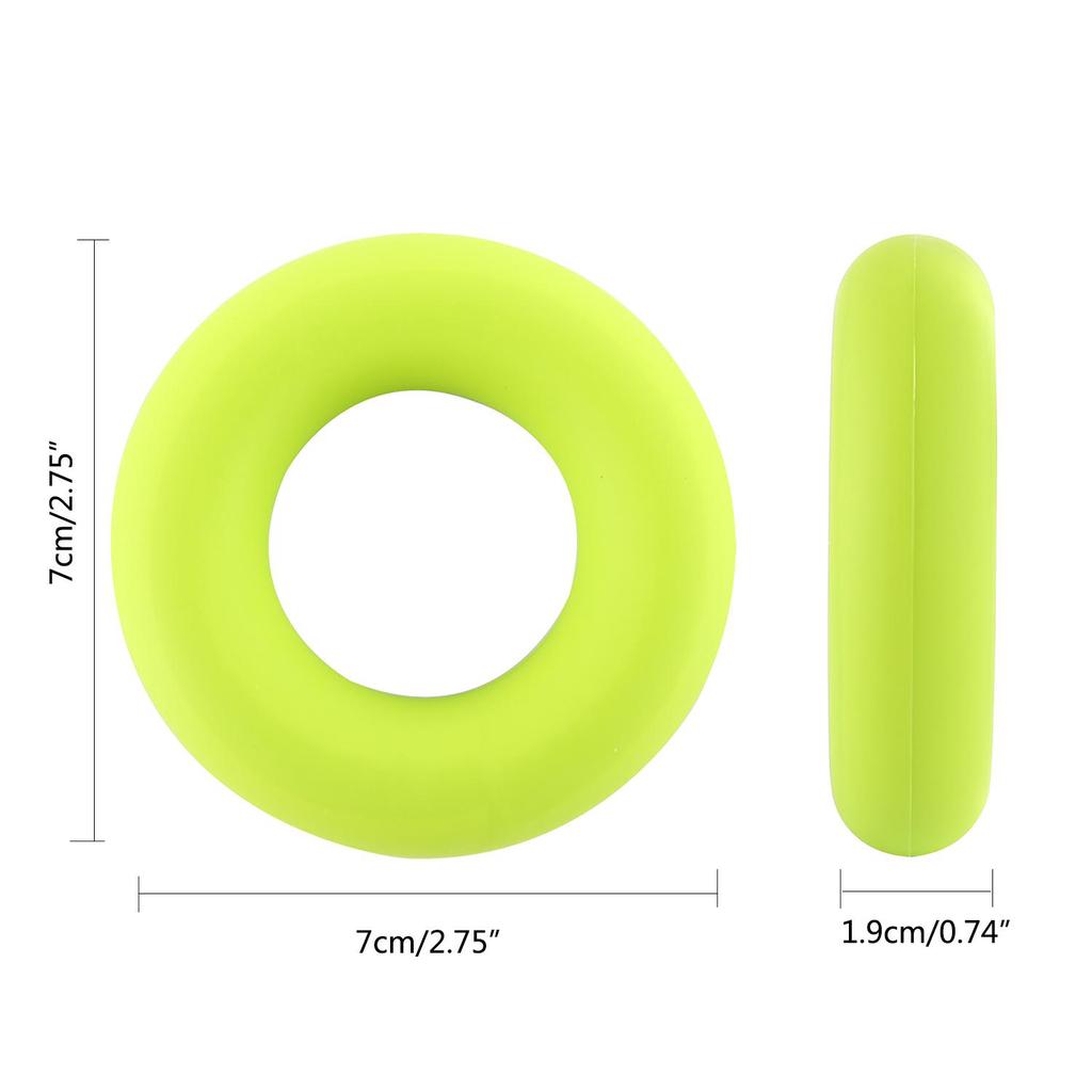 30-50LB O Shape Silicone Hand Gripping Ring Grip Force Strength Finger Gripper Muscle Power Training