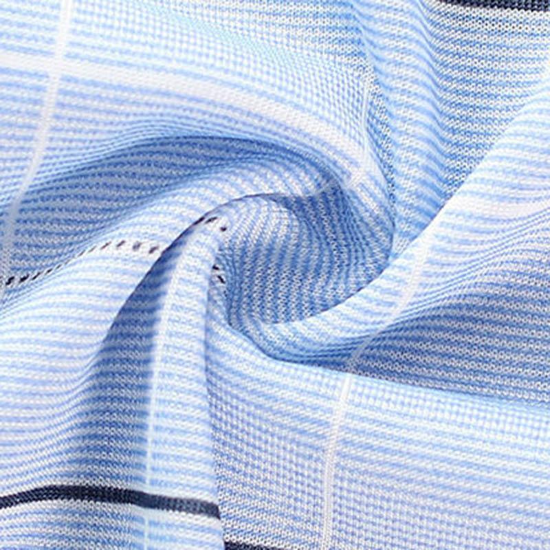 Summer Ice Silk Cotton Short-sleeved T-shirt Middle-aged Men's Polo Shirt Father Business Casual Trend Lapel Shirt