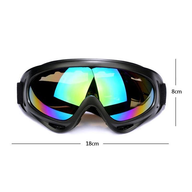 WTEMPO UV Protection Windproof Motorcycle Goggles Cycling Dirt Bike ATV Glasses Eyewear PFS