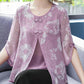 Women's Summer Embroidered Short Sleeve T-Shirt Round Neck Loose Print All-match Top