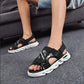Sandals Men's Summer Men's Beach Shoes Breathable Non-slip Wear-resistant Soft Bottom Men's Dual-use Sandals and Slippers