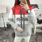 Warm Hooded Tops Autumn and Winter Sweater Cotton Women's Sweatshirt Wild Large Size Long Sleeve
