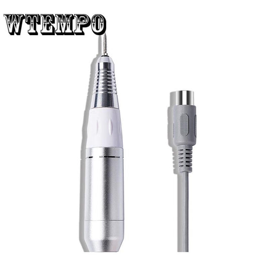 Electric Nail Art Drill Pen Handle for Manicure Apparatus Machine Handpiece Pedicure ToolAccessories