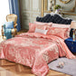 Satin Jacquard Four-piece Bed Set Home Bedding Continental Light Luxury