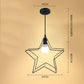 Industrial Style Simple Personality Retro Creative Iron Chandelier Living Room Coffee Bar Bar Lamp