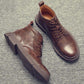 Autumn and Winter Martin Boots Men's Leather Casual Trend Boots Daily Casual Sports Men's Martin Boots