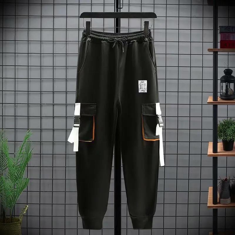 WTEMPO Teen Trendy Pullover Suit Men Sports Suit Hooded Sweater and Casual Pants Campus Clothing