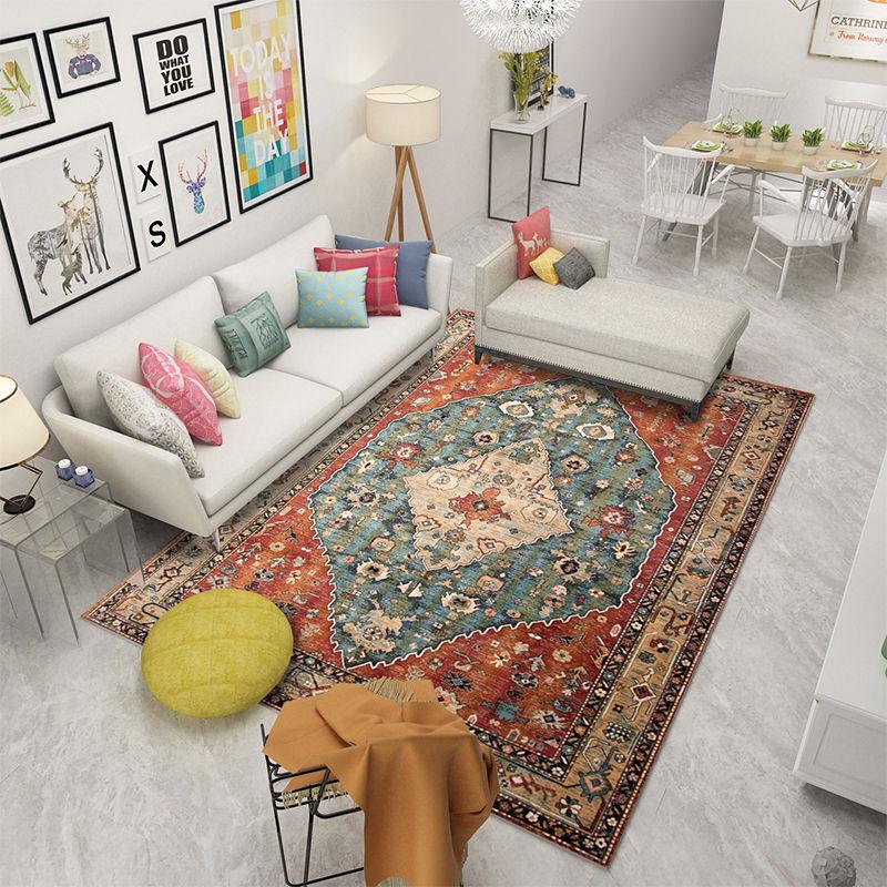 European Style Modern Carpets Fashion Bedroom Living Room Study Room Bedside Large Area Rugs