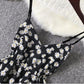 2piece Set Floral Print Sling Mid-length S-XXXXL Women's Summer Dress Chiffon Vacation Sandy Beach Daily Wear