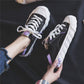 Canvas Shoes Women 2020 Spring and Aummer Women's Lace-up Casual Shoes Without Heel Half Support One Pedal Lazy Shoes