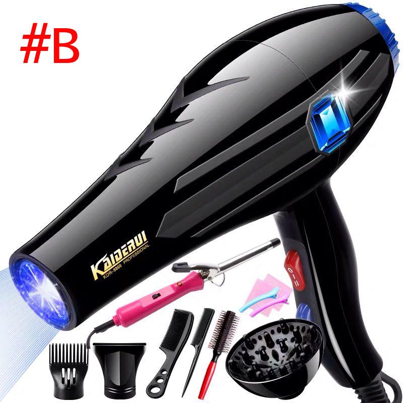 1600W Luxury Commercial Hair Dryer Set Negative Ion Hair Protection Hot/cold Hair Dryer for Home Hair Salon