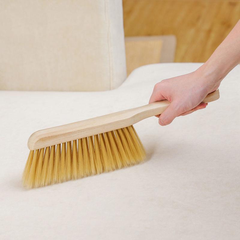 Long Handle Bristles Bed Brush Wooden Antistatic Dust Brushes Carpet Sofa Clothes Sweeping Broom Household Cleaning Tools