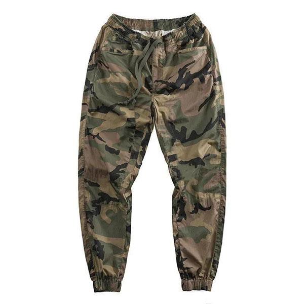 M-5XL Large Size Spring and Autumn Camouflage Pants Cotton Casual Trousers Men's Harem Pants Wear-resistant Overalls