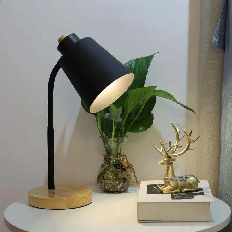 Students Learn Eye Protection Bedside Desk Simple and Creative Plug-in Dimming Table Lamp