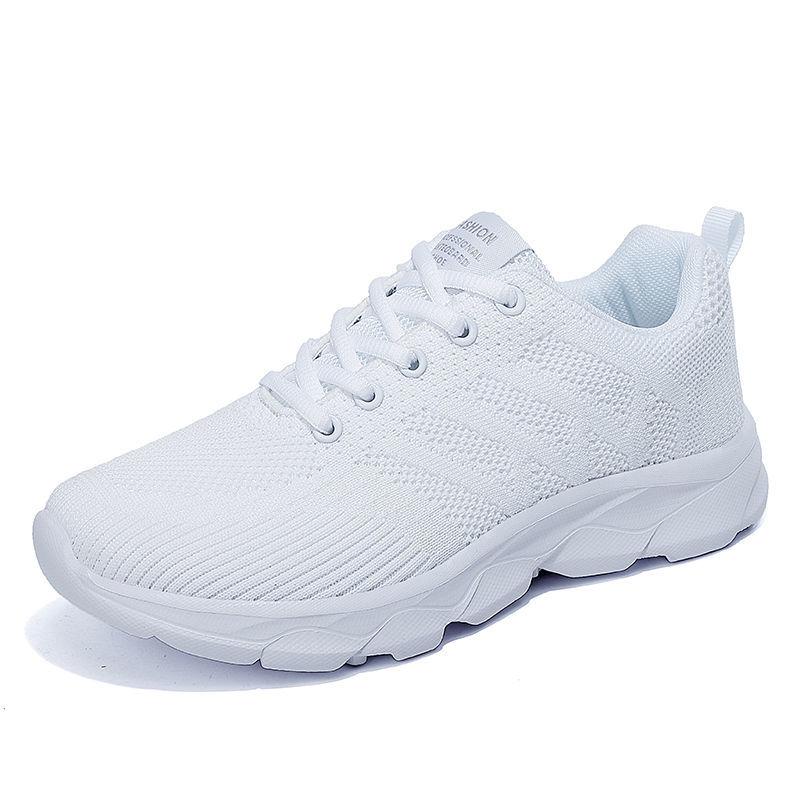 Women's Spring and Autumn Breathable Lightweight Sports Shoes Middle-aged and Elderly Soft-soled Leisure Travel Shoes