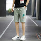 Five-point Shorts Men's Summer Trend Wild Straight-leg Pants Thin Casual Loose Handsome Pants