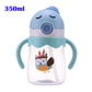 Wtempo Baby Water Feeding Bottle Cute Girl Boy Mini Milk Cup With Handles Baby Straw Cup Children Dr