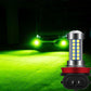 H8 220W Super Bright Headlight LED Seven Color Car Front Fog Light Natural/ Strobe Light Car Light Bulb