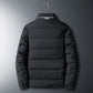 Men's Business Casual Stand-collar Down Jacket Winter Classic Style Plus Size Thickening Warm Fashion Down Jacket