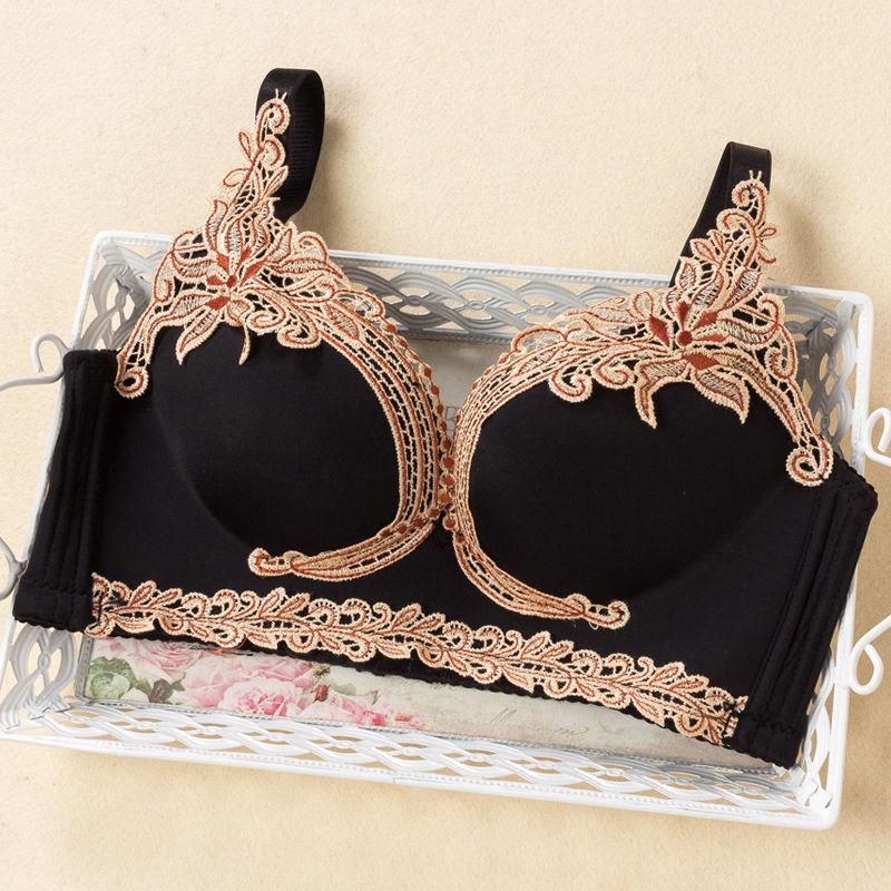 Women Push Up Bra Intimates Lingerie Seamless Bra Sexy Gather Adjustable Women's Bra Underwear