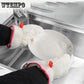 Bamboo Fiber Dishwashing Gloves Kitchen Cleaning Dish Brush