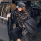 Pofulove Mohair Girly Winter Turtleneck Warm Knitwear Skin-friendly Losse Fuzzy Pullover Sweater