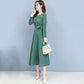 Autumn Summer Long Dress Long Sleeve Shirt Dress Women Long Dresses Button Shirt Dress Casual Loose Dresses 2021