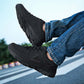 38-44 Men Air Cushion Sneakers Non-slip Leather Basketball Shoes Breathable Casual Running Shoes