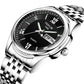 Men Automatic Mechanical Watch Waterproof Sports Stainless Steel Watches