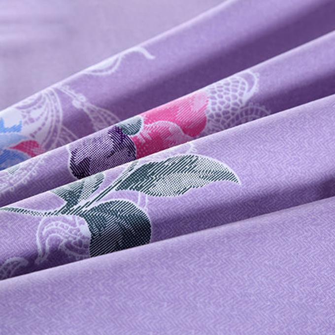 Autumn and Winter Cotton Sheets One-piece Three-piece Set Thickened Encryption Single Bed Double Bed Refreshing Skin-friendly and  Washable