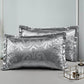 Pure Cotton Solid Color Jacquard Pillowcase Pair Pack Adult Bedroom Pillowcase 48x74cm