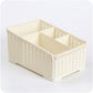 Desktop Storage Basket Imitation Rattan Cosmetic Storage Box Home Office Multi-function Remote Control Clutter Sorting