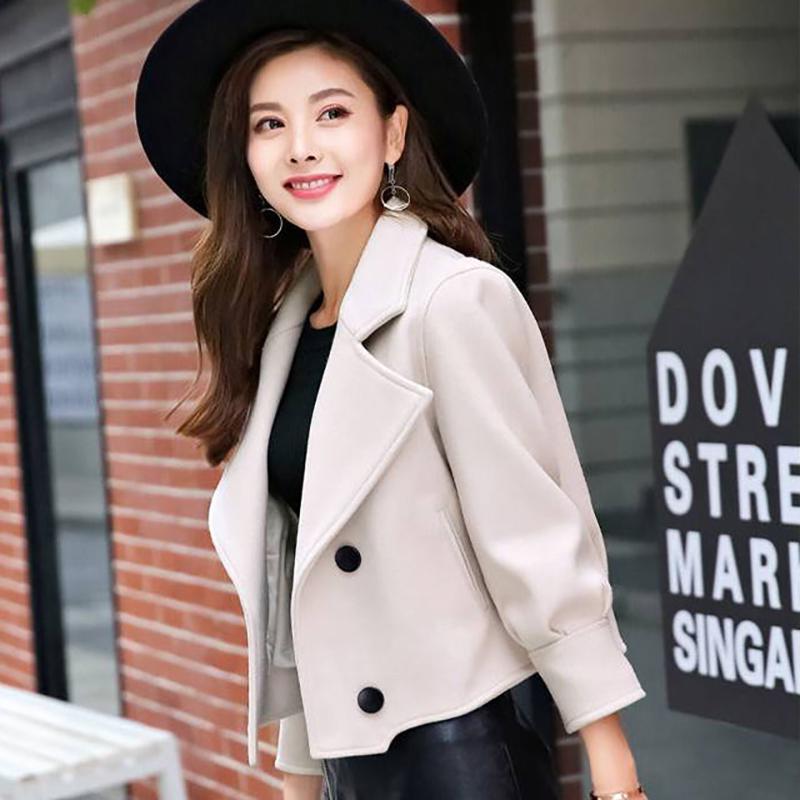 Casual Winter Coat Sweater Fashion Jacket Fleece Wear Both Sides Long Sleeve Faux Fur Coat