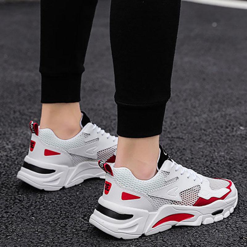 Men's Shoes Spring Wild Youth Casual Shoes Sports Trend Boys Net Red Daddy Shoes Men