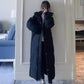 Quilted Jacket Autumn and Winter Korean Version Loose Large Size Slimming Winter Long length Over-the-knee Jacket