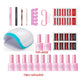 60W UV LED Lamp Dryer set Nail Gel Polish Kit Manicure Set Gel Nail Polish Nail art Tools Nail Set