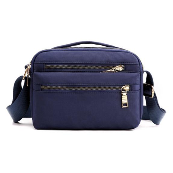 Women Nylon Shoulder Bag Waterproof Multi-pocket Zipper Bag Luxury Handbags Women Crossbody Bags Women Pouch Bag