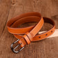 Belt Ladies Thin Waist Retro Belt Casual Jeans Belt Pure Color Simple