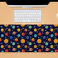 Oversized Game Mouse Pad Planet Starry Sky Anime Cartoon Cute Creative Table Pad Keyboard Pad Personalized Customization
