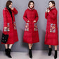 Women's Down Padded Jacket Mid-length Winter Warmth Thick Padded Coat Was Thin Over The Knee Coat