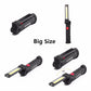 360° Folding USB Rechargeable COB Work Light LED Red Light Strong Light Emergency Flashlight Inspection Light