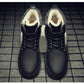 Men Waterproof Martin Boots Winter Plus Velvet Warm Boots Fashion High-top Shoes