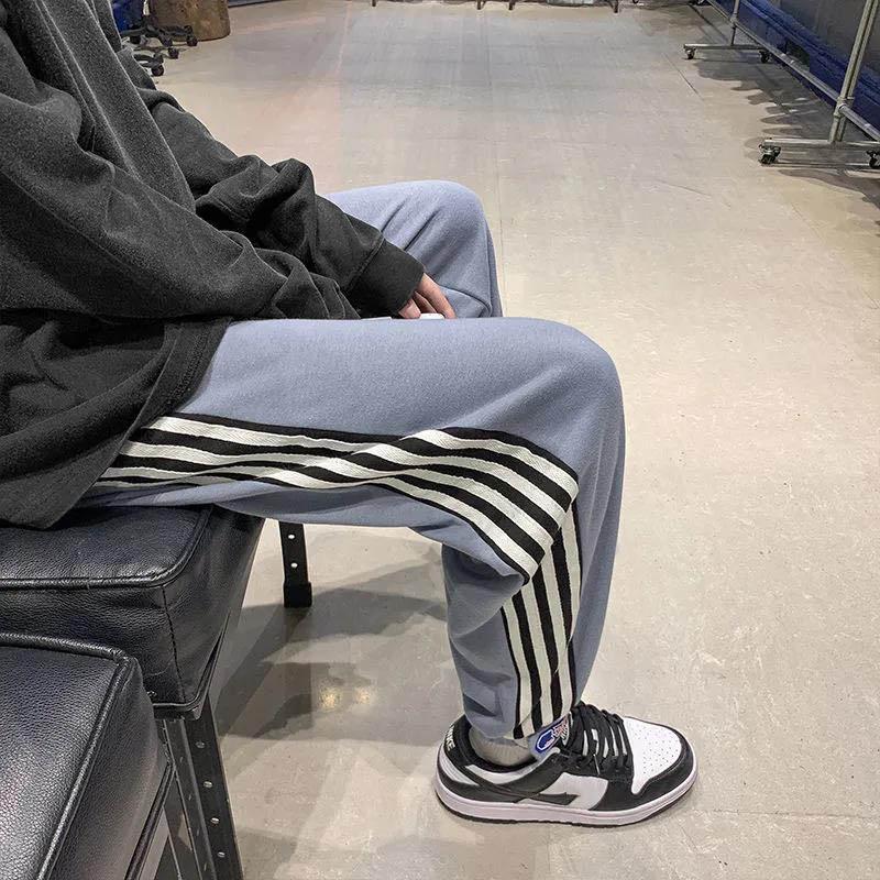 Women's Wide-leg Sports Pants Loose Foot Guard Pants Spring and Autumn Fried Street Design Sense Is Thin Pants Ins Tide